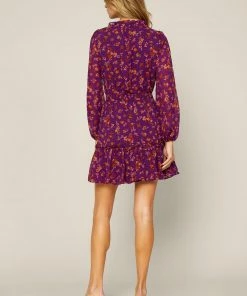 SKIES ARE BLUE Floral Swiss Dot Mini Dress 11 SKIES ARE BLUE Floral Swiss Dot Mini Dress