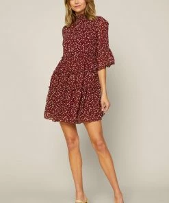 SKIES ARE BLUE Selena Ditsy Floral Dress Clothing 13 SKIES ARE BLUE Selena Ditsy Floral Dress Clothing