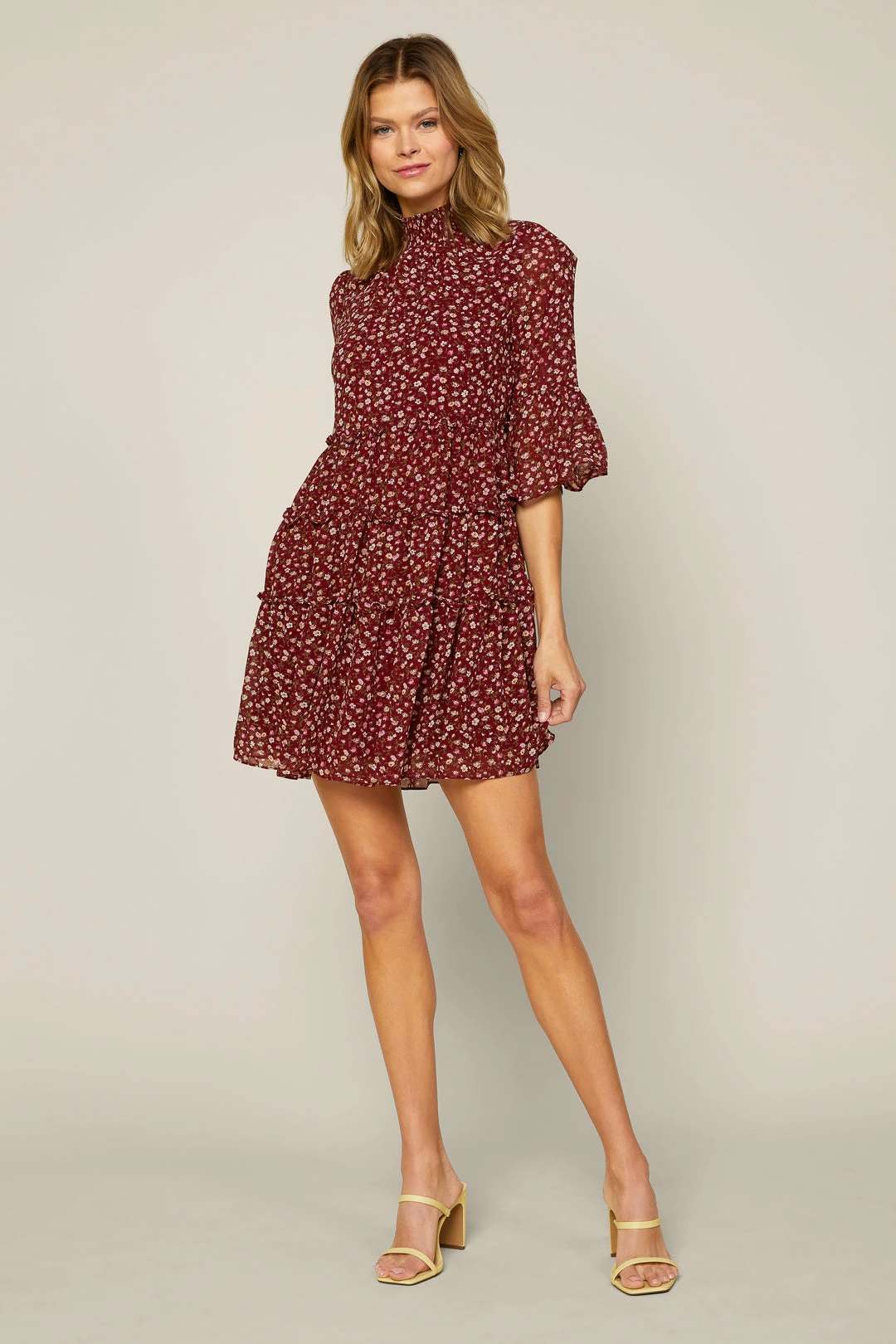 SKIES ARE BLUE Selena Ditsy Floral Dress Clothing 8 SKIES ARE BLUE Selena Ditsy Floral Dress Clothing