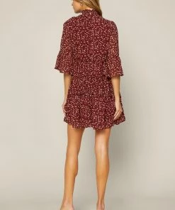 SKIES ARE BLUE Selena Ditsy Floral Dress Clothing 10 SKIES ARE BLUE Selena Ditsy Floral Dress Clothing