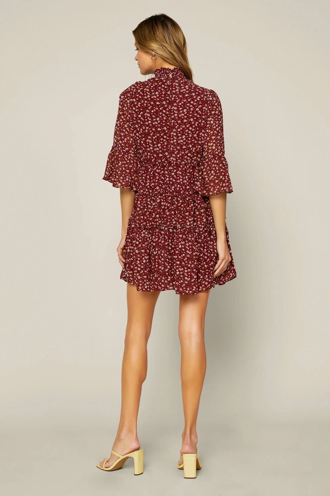 SKIES ARE BLUE Selena Ditsy Floral Dress Clothing 5 SKIES ARE BLUE Selena Ditsy Floral Dress Clothing