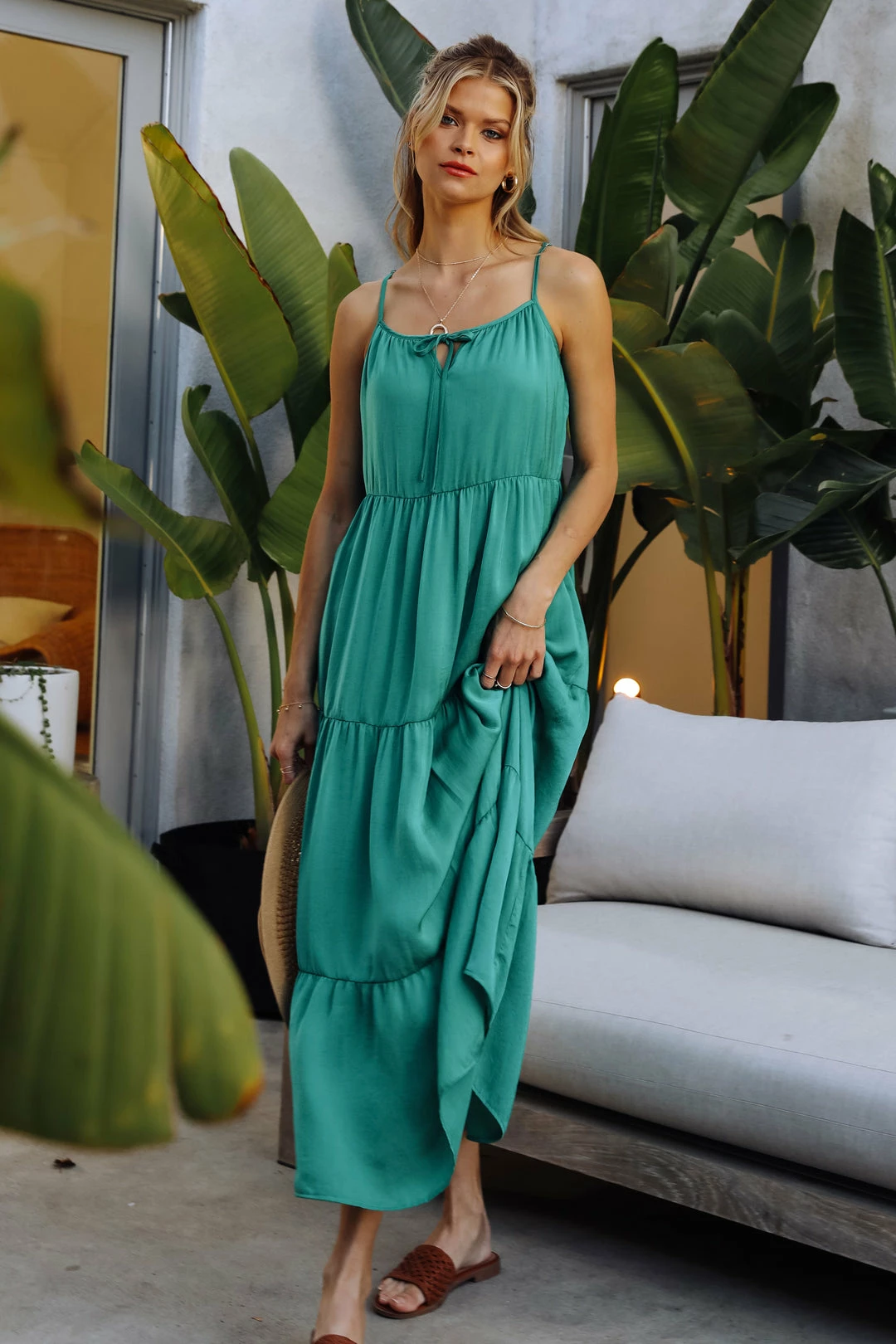 SKIES ARE BLUE Clothing Sasha Tiered Maxi Dress 3 SKIES ARE BLUE Clothing Sasha Tiered Maxi Dress