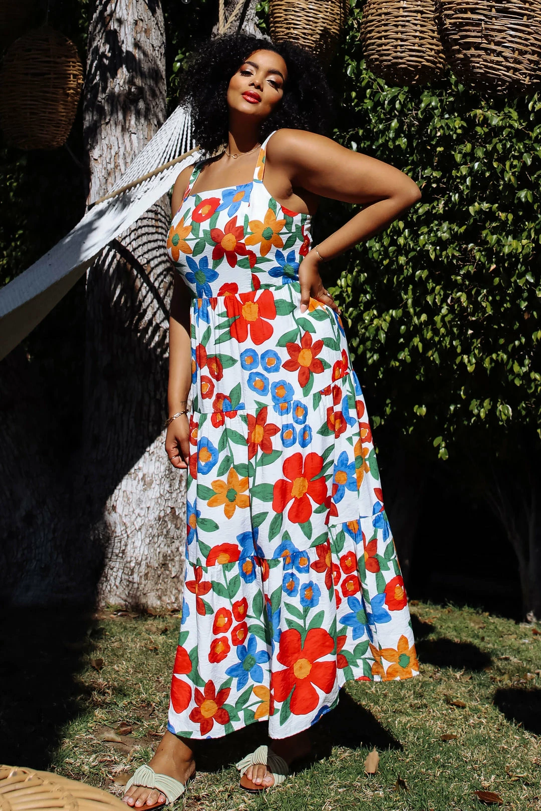 SKIES ARE BLUE Plus Size - Isabel Floral Maxi Dress New In Plus Size 4 SKIES ARE BLUE Plus Size - Isabel Floral Maxi Dress New In Plus Size