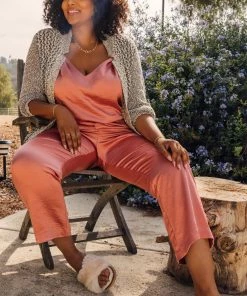 SKIES ARE BLUE Plus Size - Marled Knit Cardigan