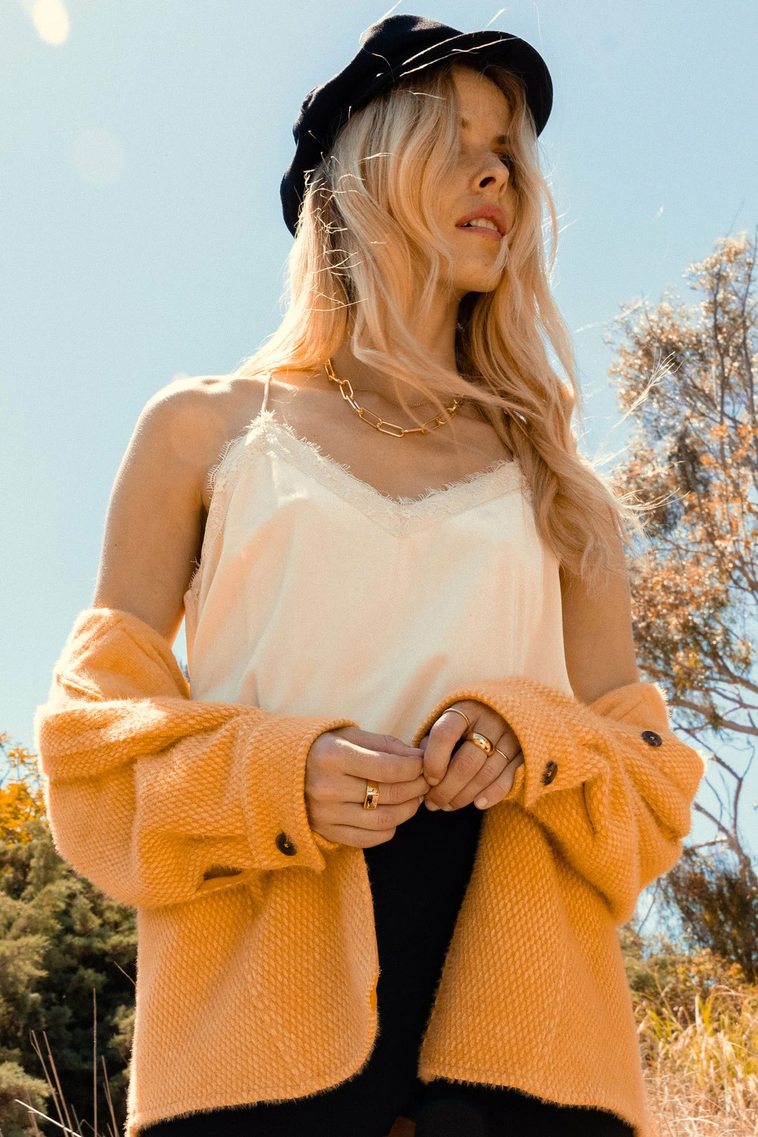 SKIES ARE BLUE Lace Detail Camisole Clothing 4 SKIES ARE BLUE Lace Detail Camisole Clothing