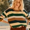 SKIES ARE BLUE Rosie Multi Striped Sweater 2 SKIES ARE BLUE Rosie Multi Striped Sweater