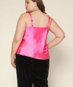 SKIES ARE BLUE Plus Size - Cowl Neck Cami Clothing